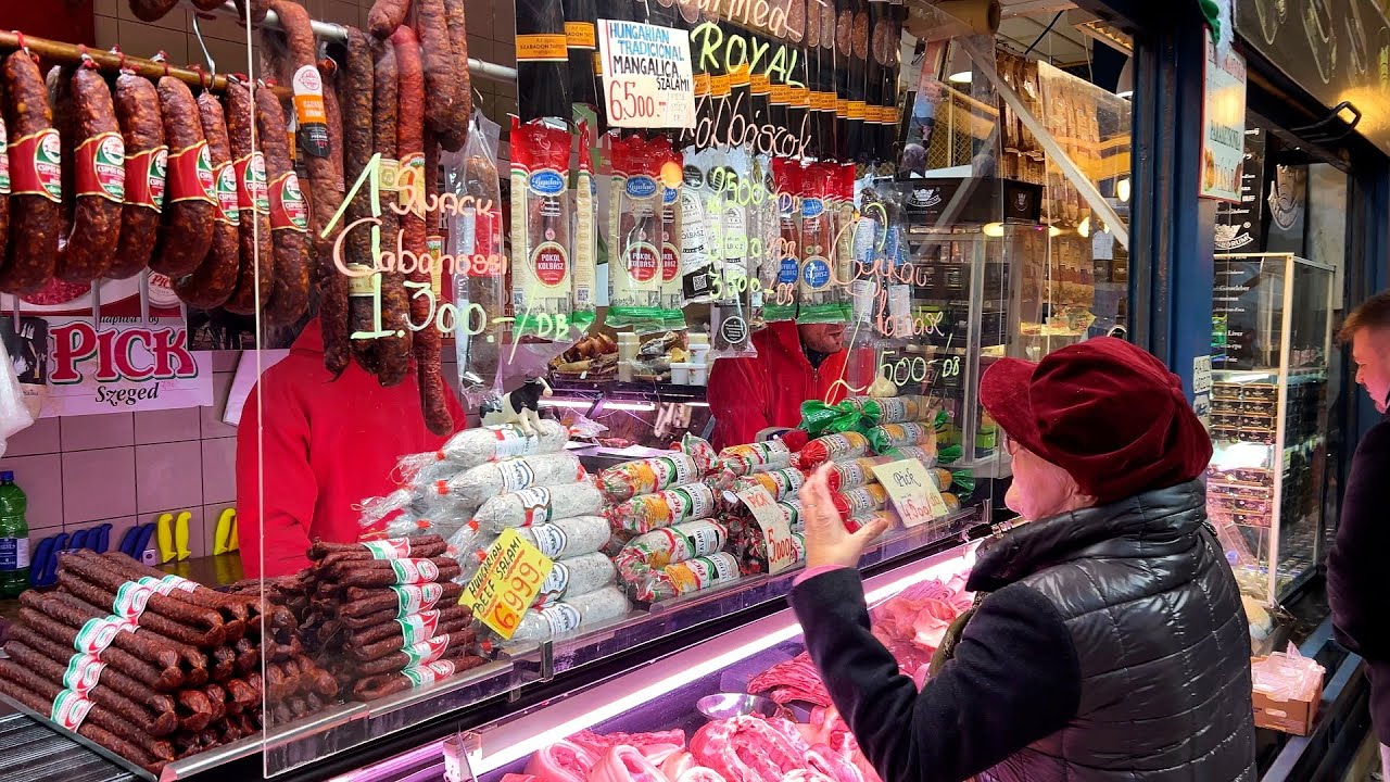 Mercado Húngaro: colores, productos frescos y tradición culinaria