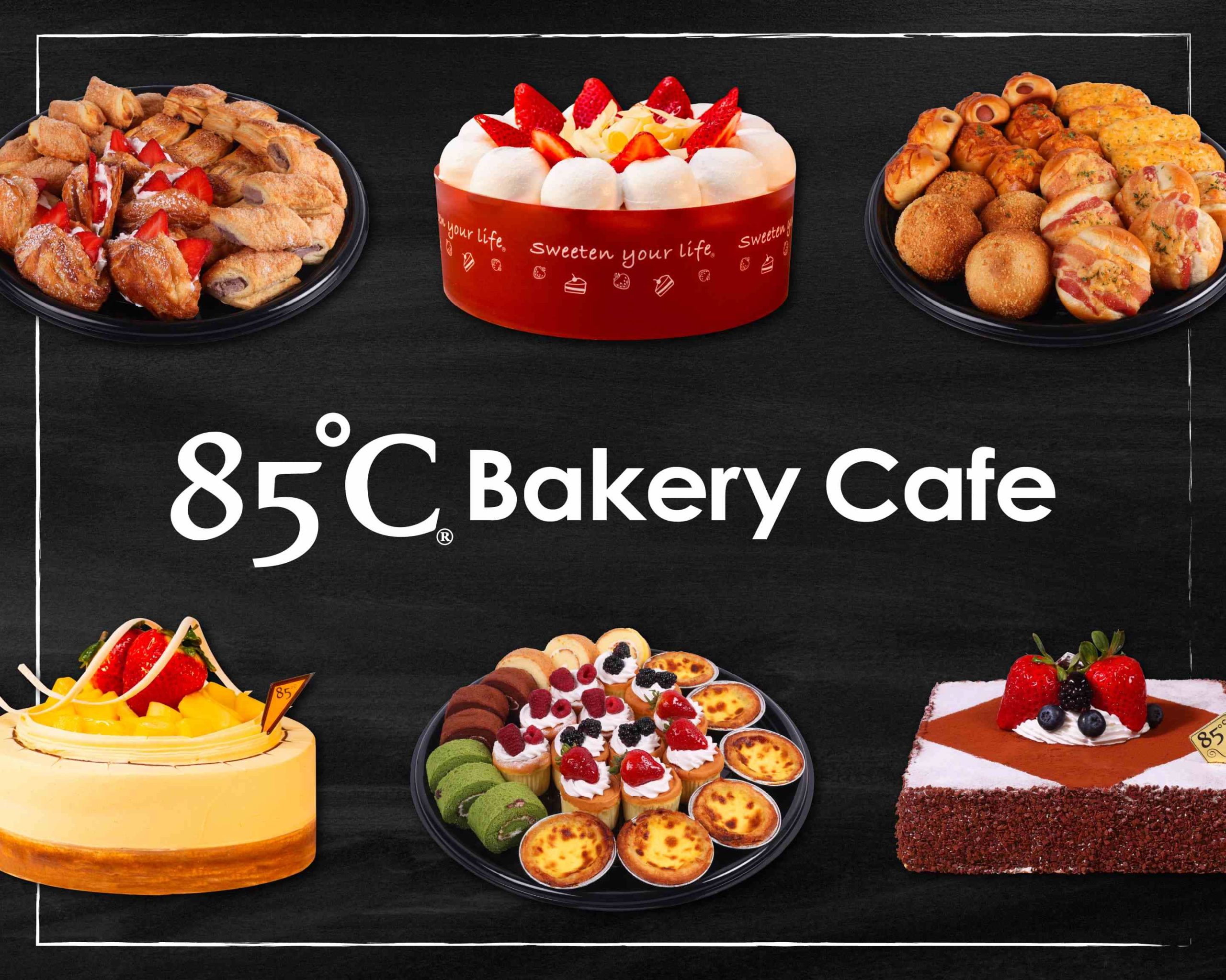 85°C Bakery Café – Rancho Cucamonga: Café, pastelería y postres irresistibles